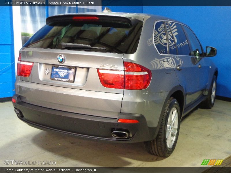 Space Grey Metallic / Black 2010 BMW X5 xDrive48i