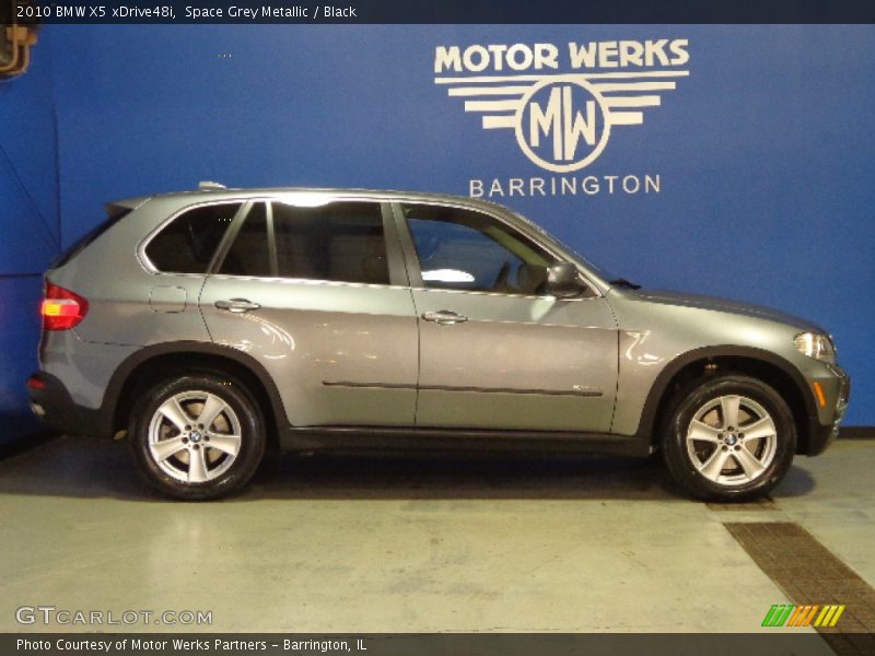 Space Grey Metallic / Black 2010 BMW X5 xDrive48i