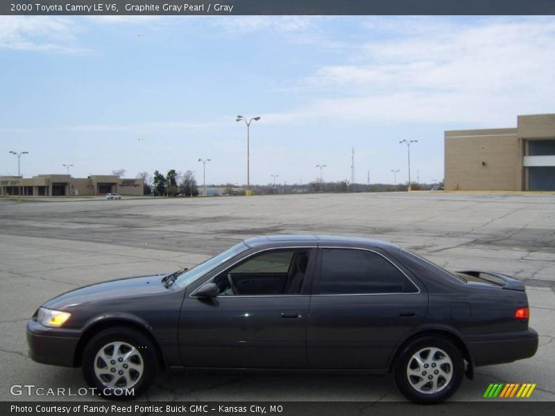 Graphite Gray Pearl / Gray 2000 Toyota Camry LE V6