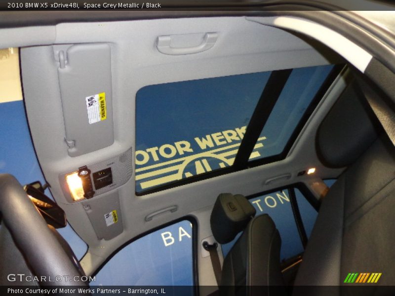 Space Grey Metallic / Black 2010 BMW X5 xDrive48i