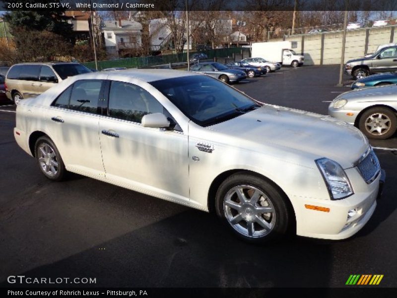 White Diamond / Cashmere 2005 Cadillac STS V6