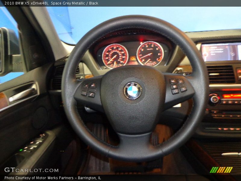 Space Grey Metallic / Black 2010 BMW X5 xDrive48i