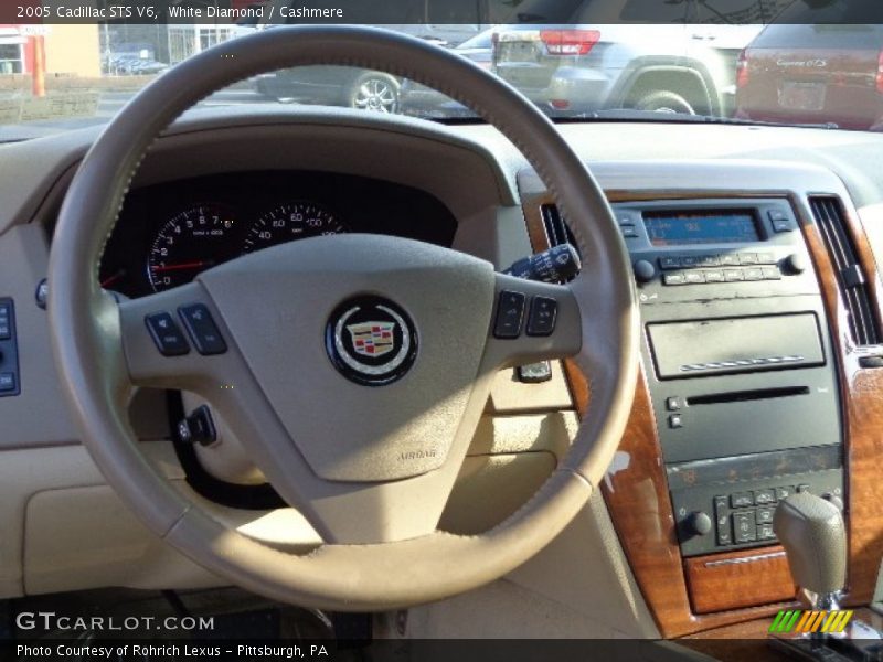 White Diamond / Cashmere 2005 Cadillac STS V6