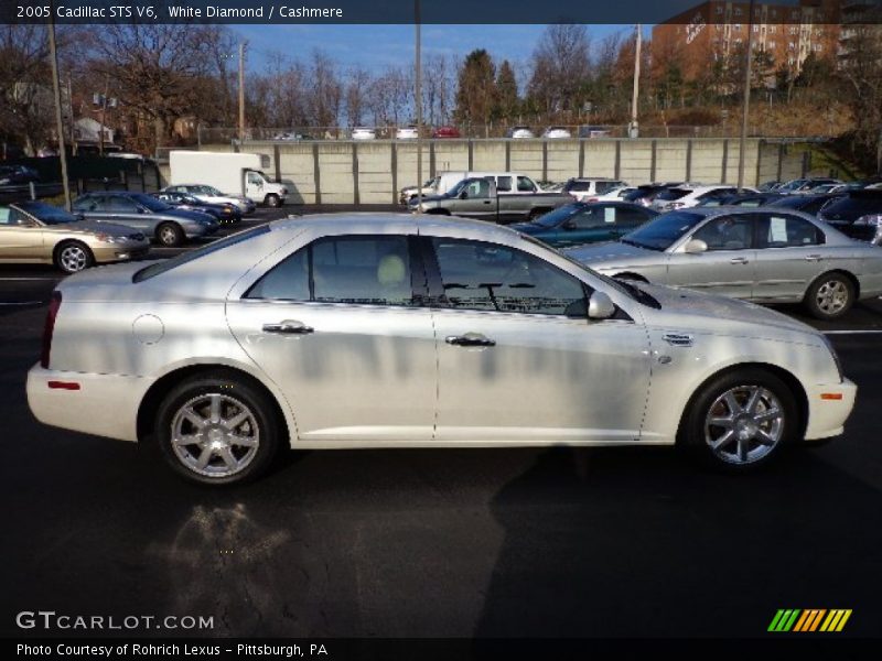 White Diamond / Cashmere 2005 Cadillac STS V6