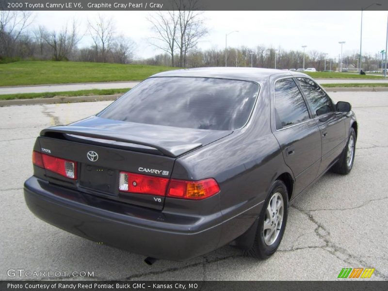 Graphite Gray Pearl / Gray 2000 Toyota Camry LE V6