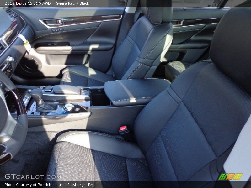 Riviera Red / Black 2013 Lexus GS 350 AWD