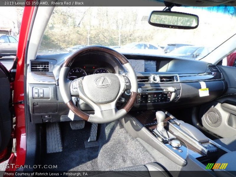 Riviera Red / Black 2013 Lexus GS 350 AWD
