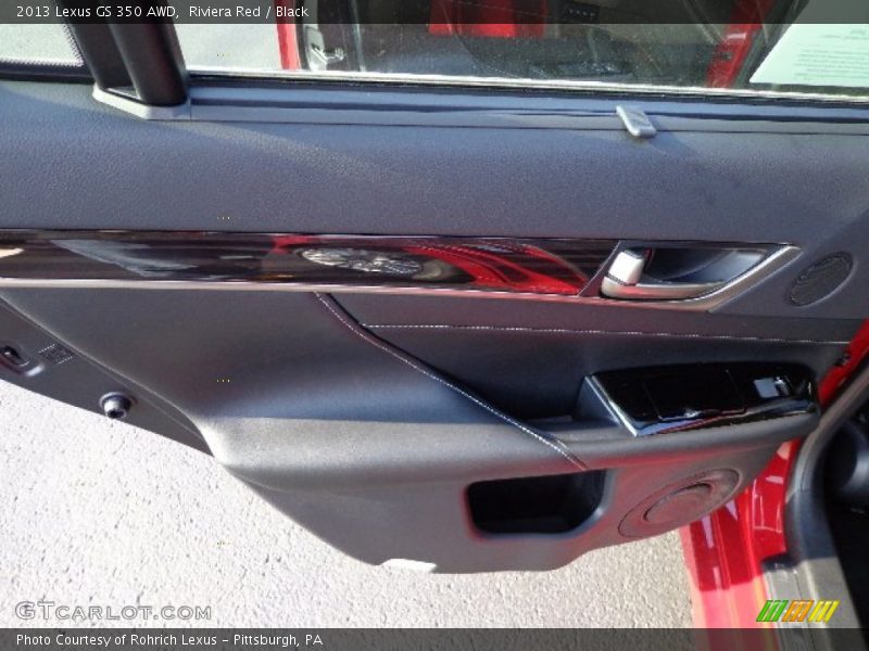 Riviera Red / Black 2013 Lexus GS 350 AWD