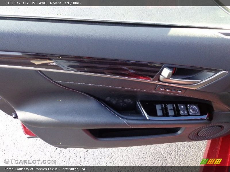 Riviera Red / Black 2013 Lexus GS 350 AWD