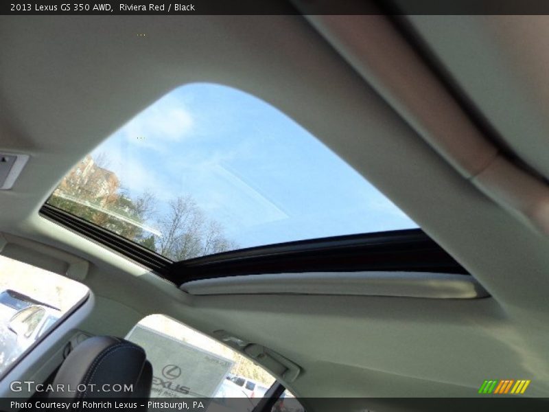 Riviera Red / Black 2013 Lexus GS 350 AWD