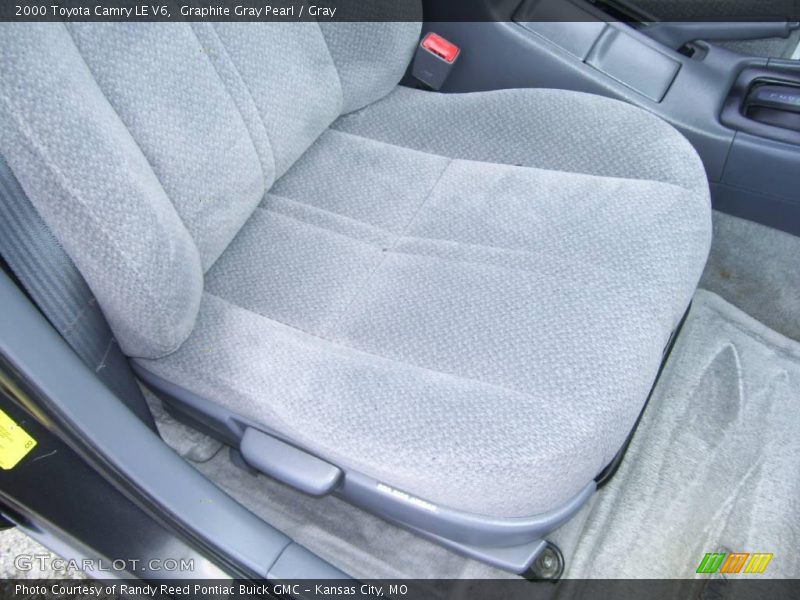 Graphite Gray Pearl / Gray 2000 Toyota Camry LE V6