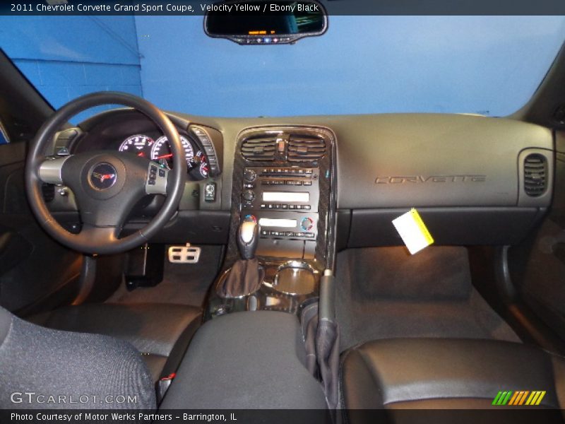 Dashboard of 2011 Corvette Grand Sport Coupe