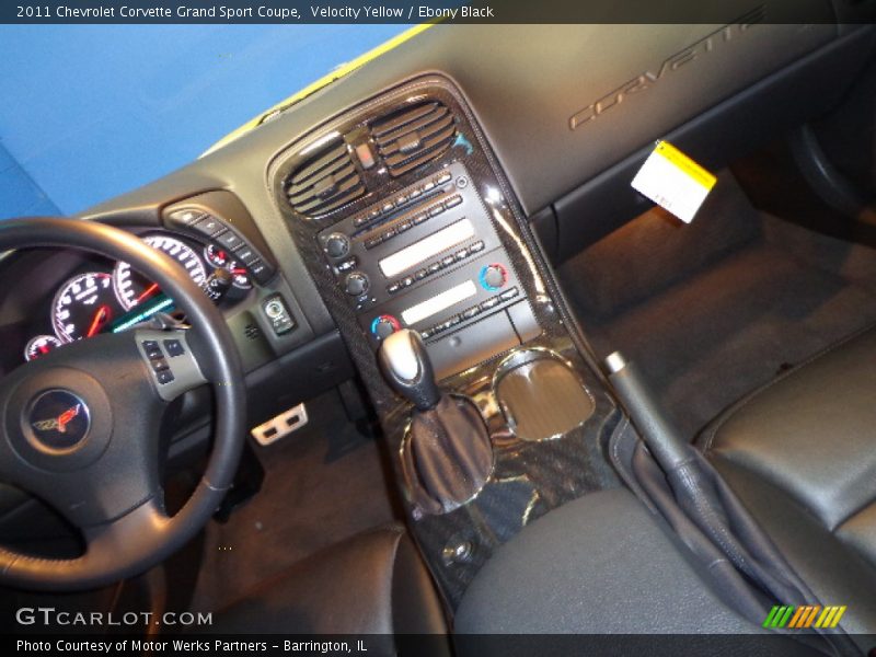 Velocity Yellow / Ebony Black 2011 Chevrolet Corvette Grand Sport Coupe