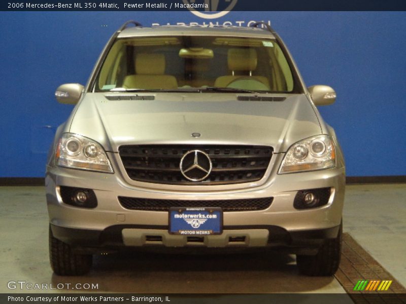 Pewter Metallic / Macadamia 2006 Mercedes-Benz ML 350 4Matic