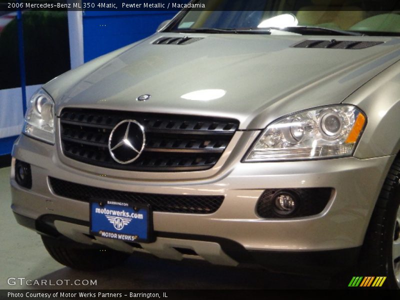 Pewter Metallic / Macadamia 2006 Mercedes-Benz ML 350 4Matic