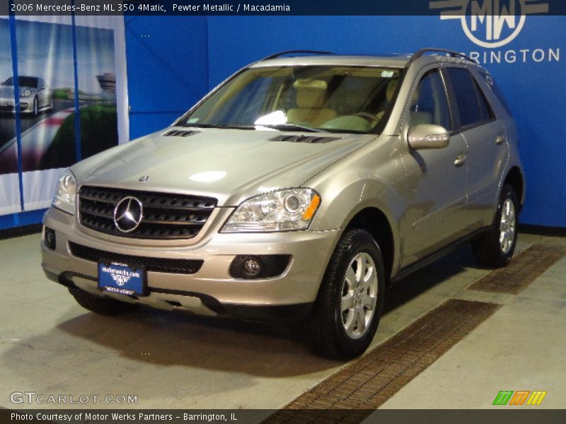 Pewter Metallic / Macadamia 2006 Mercedes-Benz ML 350 4Matic