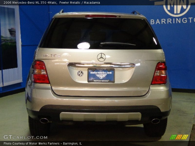 Pewter Metallic / Macadamia 2006 Mercedes-Benz ML 350 4Matic