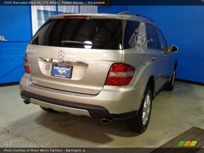 Pewter Metallic / Macadamia 2006 Mercedes-Benz ML 350 4Matic