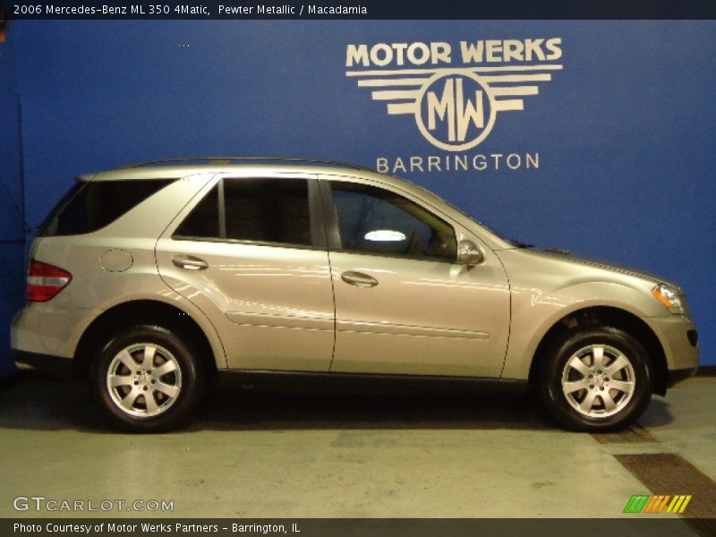 Pewter Metallic / Macadamia 2006 Mercedes-Benz ML 350 4Matic