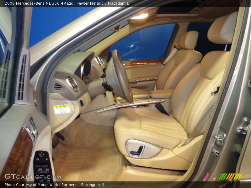 Pewter Metallic / Macadamia 2006 Mercedes-Benz ML 350 4Matic