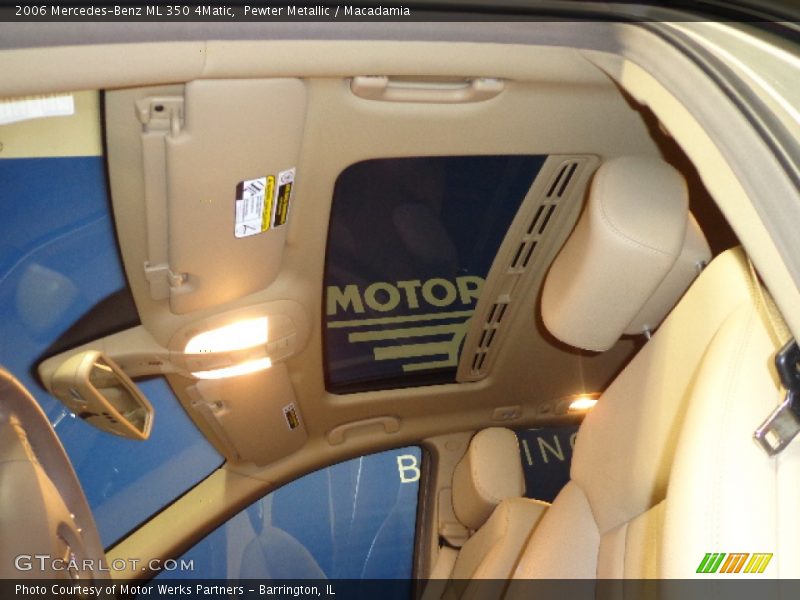 Pewter Metallic / Macadamia 2006 Mercedes-Benz ML 350 4Matic
