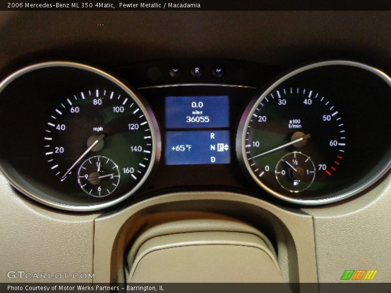 Pewter Metallic / Macadamia 2006 Mercedes-Benz ML 350 4Matic