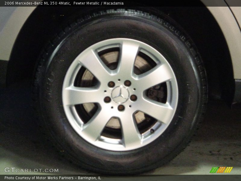 Pewter Metallic / Macadamia 2006 Mercedes-Benz ML 350 4Matic