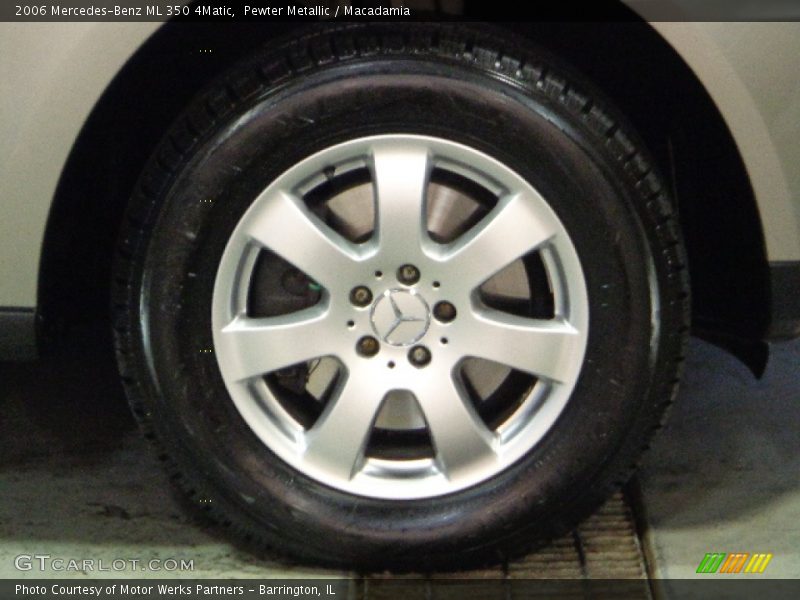Pewter Metallic / Macadamia 2006 Mercedes-Benz ML 350 4Matic