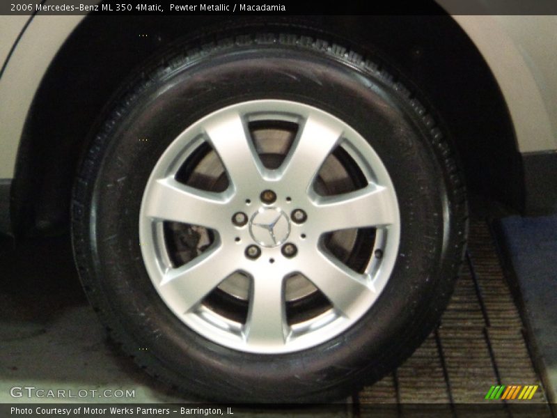 Pewter Metallic / Macadamia 2006 Mercedes-Benz ML 350 4Matic
