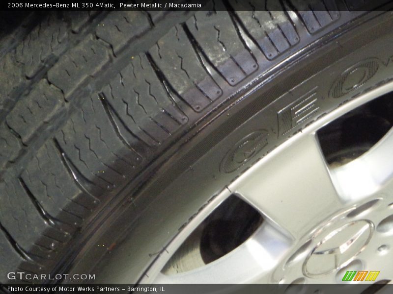 Pewter Metallic / Macadamia 2006 Mercedes-Benz ML 350 4Matic