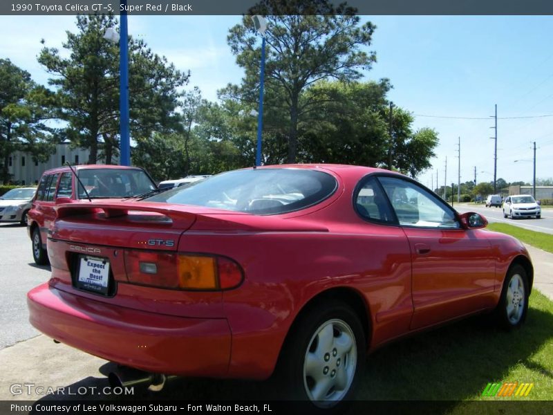 Super Red / Black 1990 Toyota Celica GT-S