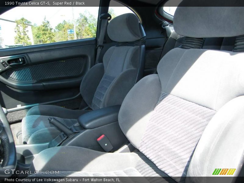 Super Red / Black 1990 Toyota Celica GT-S