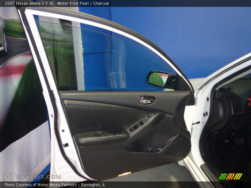Winter Frost Pearl / Charcoal 2007 Nissan Altima 3.5 SE
