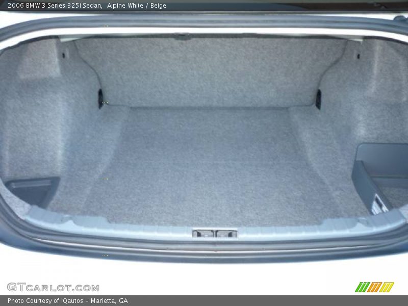 Alpine White / Beige 2006 BMW 3 Series 325i Sedan