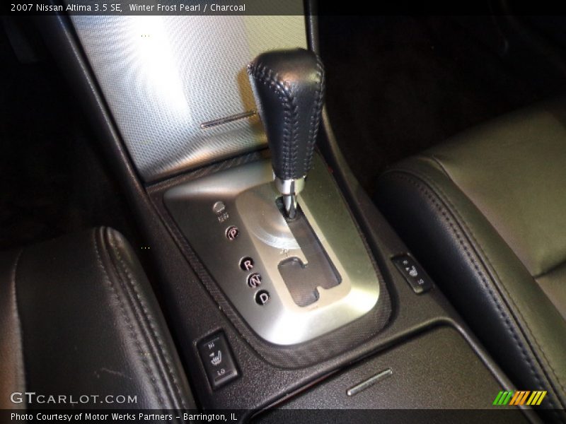 Winter Frost Pearl / Charcoal 2007 Nissan Altima 3.5 SE