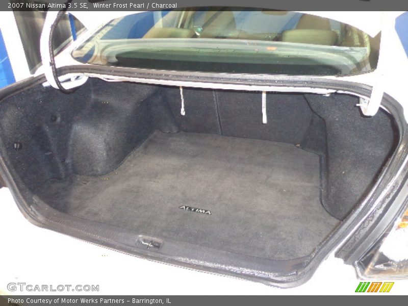 Winter Frost Pearl / Charcoal 2007 Nissan Altima 3.5 SE