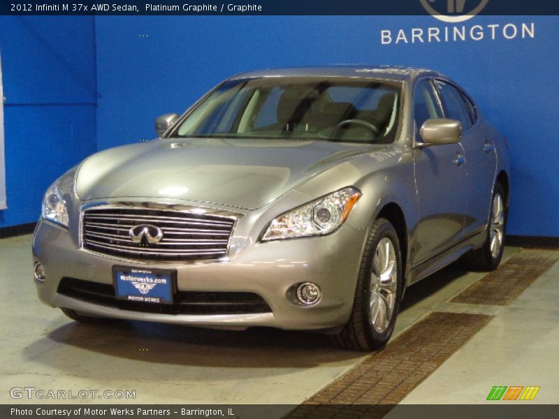 Platinum Graphite / Graphite 2012 Infiniti M 37x AWD Sedan
