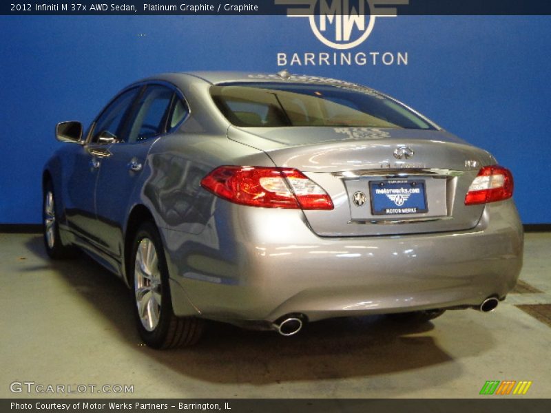 Platinum Graphite / Graphite 2012 Infiniti M 37x AWD Sedan
