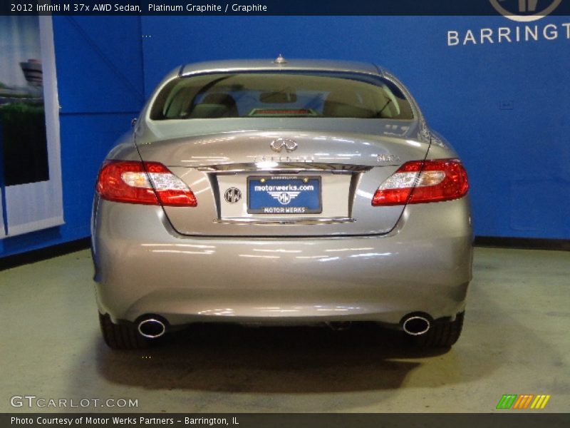 Platinum Graphite / Graphite 2012 Infiniti M 37x AWD Sedan