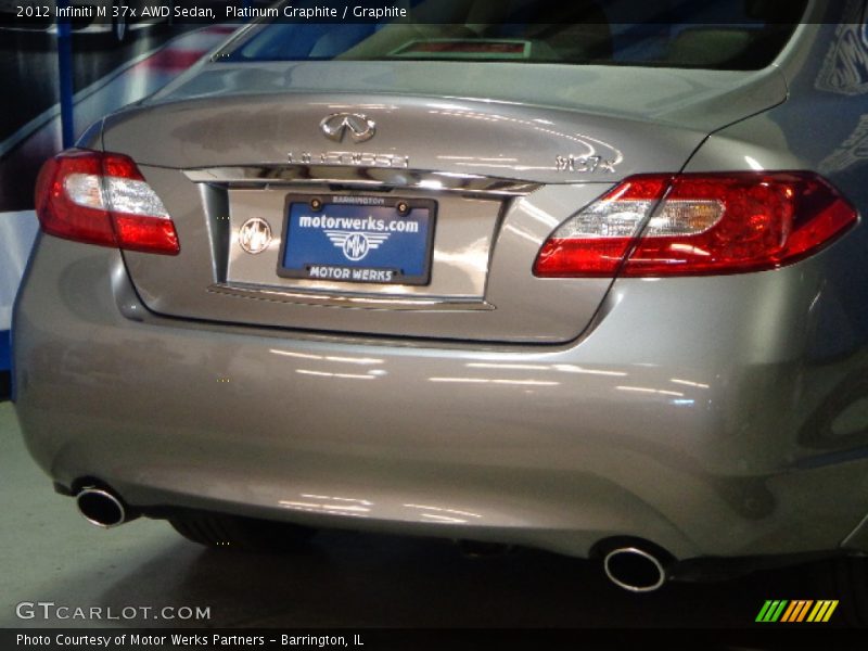 Platinum Graphite / Graphite 2012 Infiniti M 37x AWD Sedan