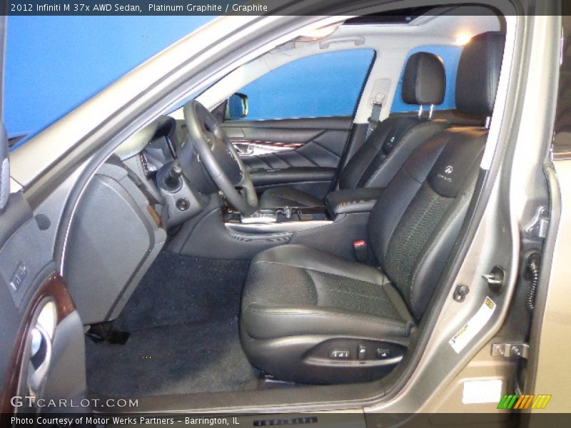 Platinum Graphite / Graphite 2012 Infiniti M 37x AWD Sedan