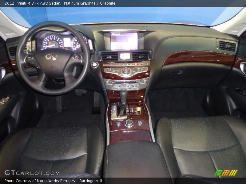 Platinum Graphite / Graphite 2012 Infiniti M 37x AWD Sedan
