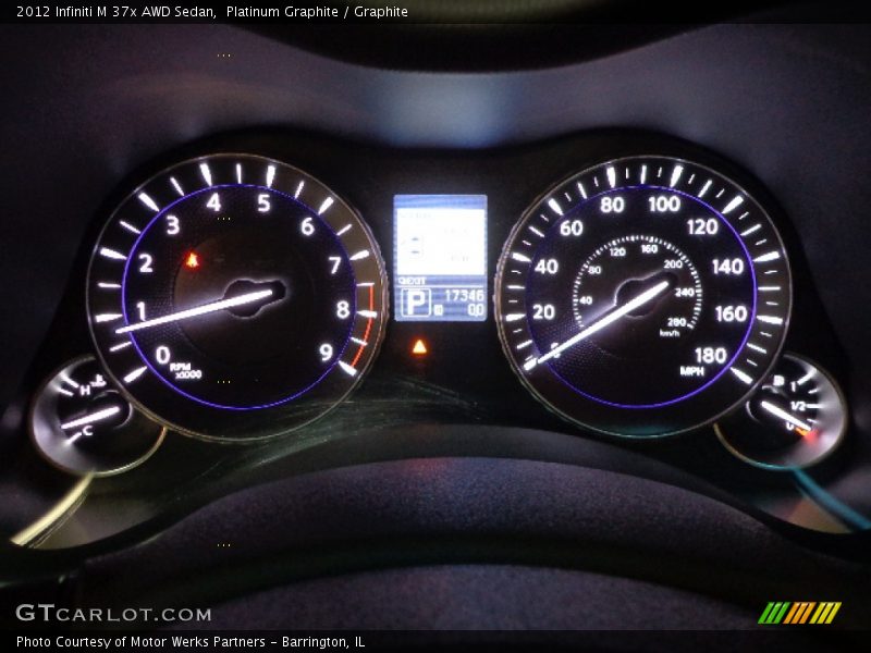 Platinum Graphite / Graphite 2012 Infiniti M 37x AWD Sedan