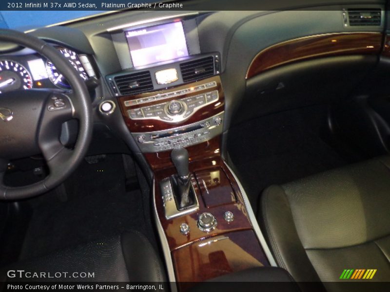 Platinum Graphite / Graphite 2012 Infiniti M 37x AWD Sedan
