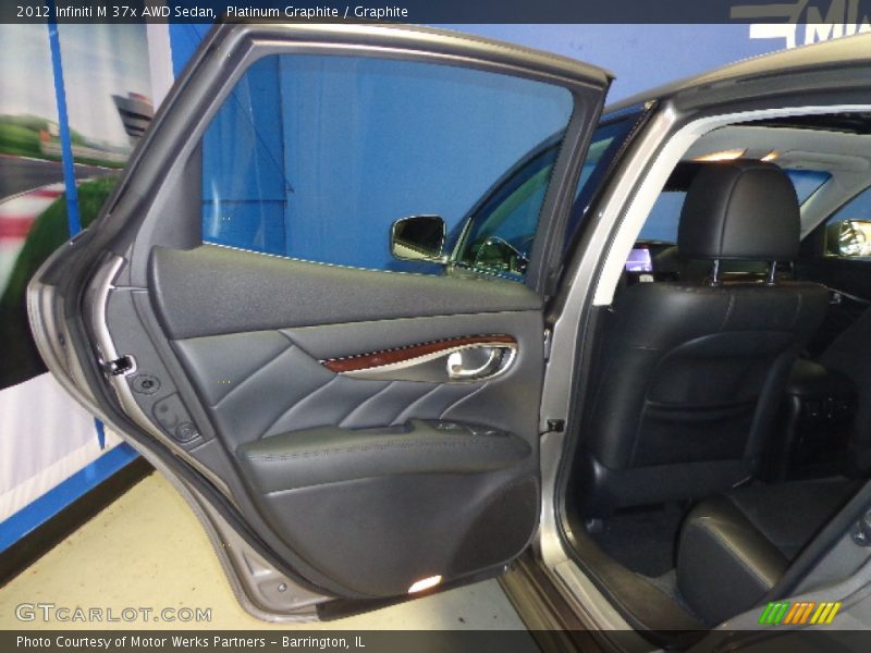Platinum Graphite / Graphite 2012 Infiniti M 37x AWD Sedan