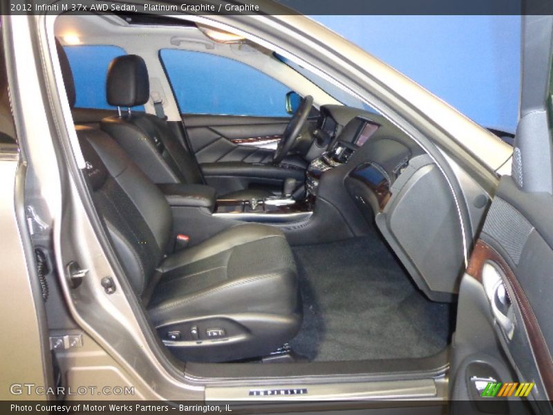 Platinum Graphite / Graphite 2012 Infiniti M 37x AWD Sedan
