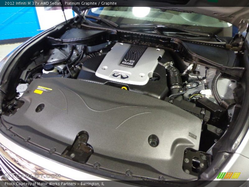 Platinum Graphite / Graphite 2012 Infiniti M 37x AWD Sedan