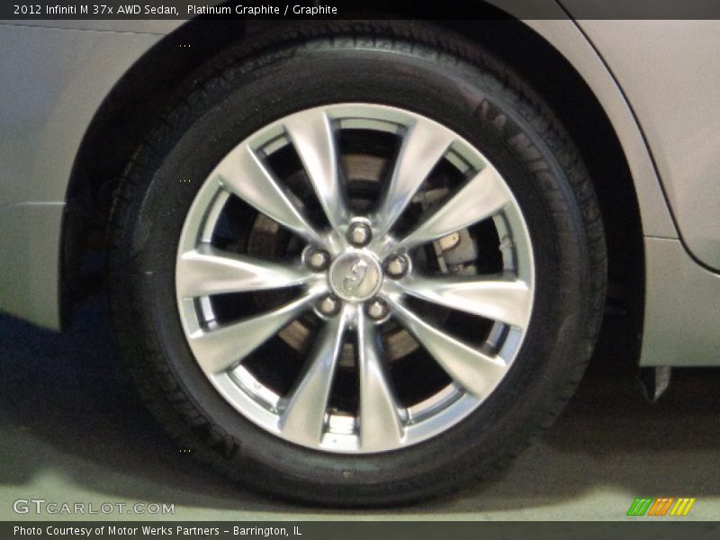 Platinum Graphite / Graphite 2012 Infiniti M 37x AWD Sedan