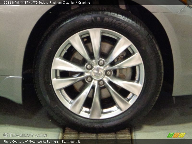 Platinum Graphite / Graphite 2012 Infiniti M 37x AWD Sedan