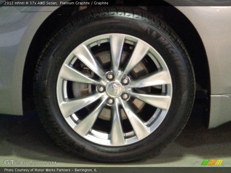 Platinum Graphite / Graphite 2012 Infiniti M 37x AWD Sedan